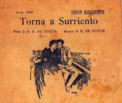 Free Sheet Music De Curtis Ernesto Come Back To Sorrento Piano Solo