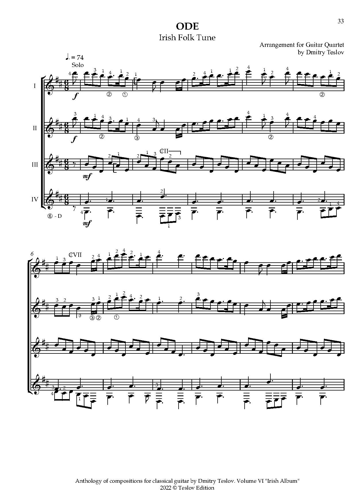 free-sheet-music-teslov-dmitry-anthology-of-compositions-for